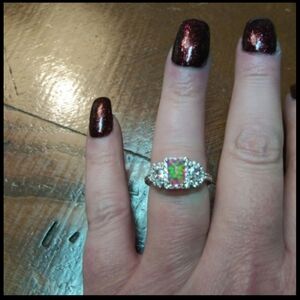 Source Unknown Silver Vintage-Inspired Ring